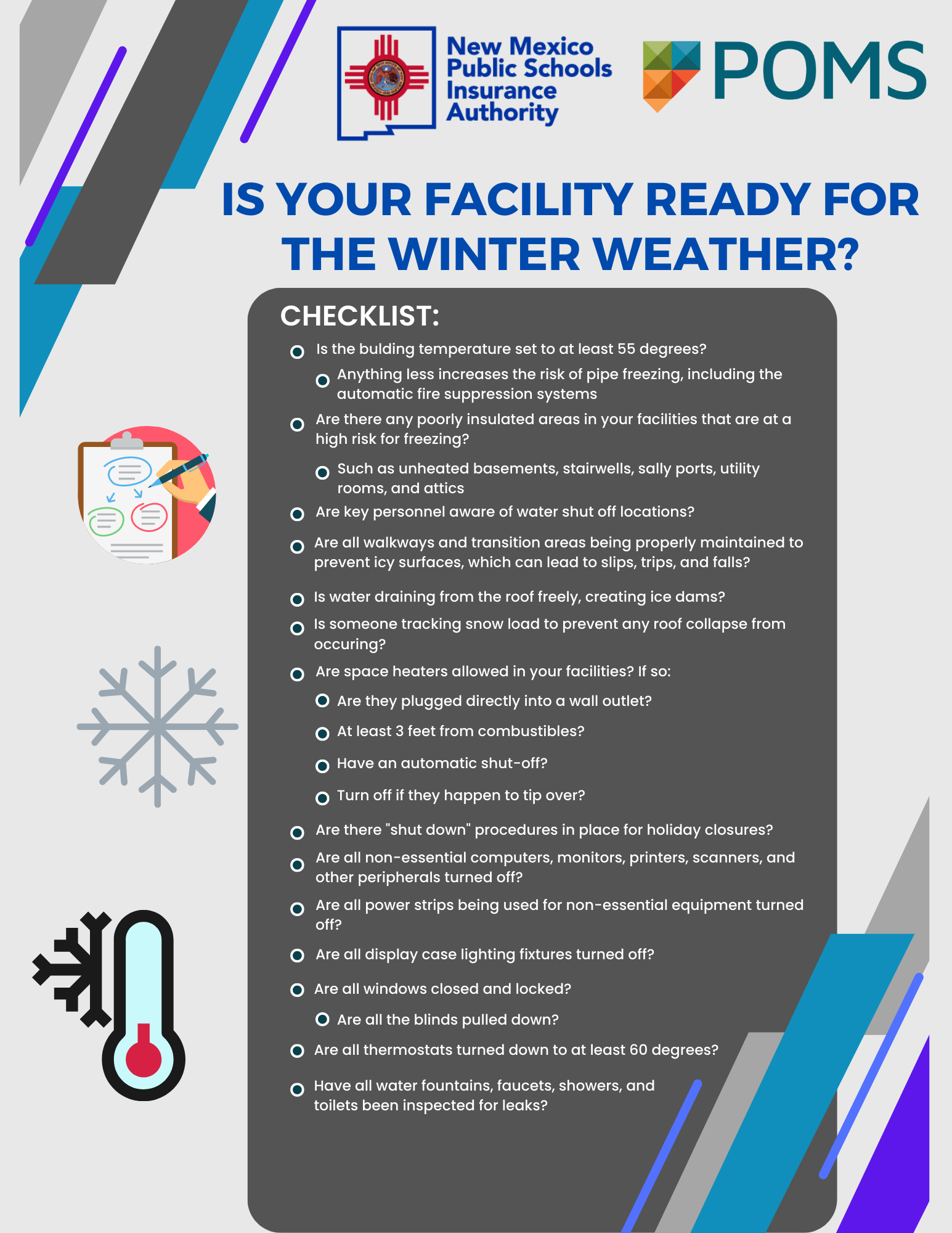 Winter Weather Checklist
